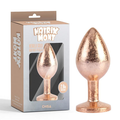 CHISA - NEBULA GOLD GEM BUTT PLUG SIZE M