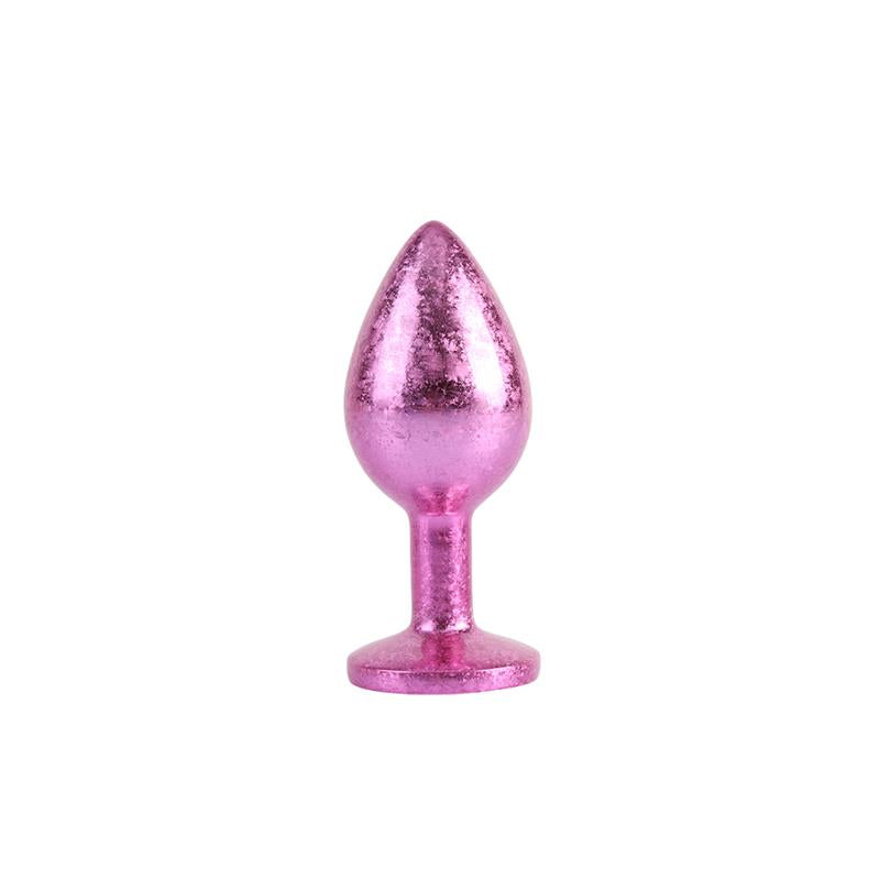 CHISA - NEBULA PINK GEM BUTT PLUG SIZE M