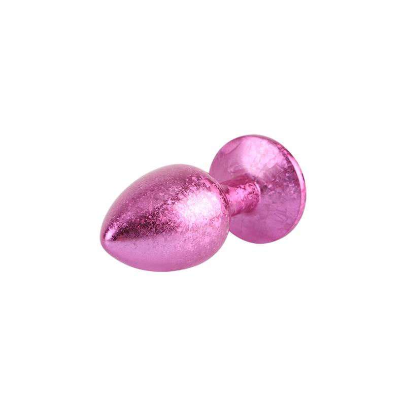 CHISA - NEBULA PINK GEM BUTT PLUG SIZE S