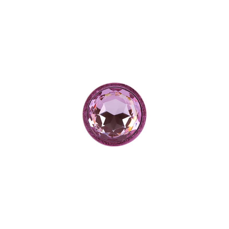CHISA - NEBULA PINK GEM BUTT PLUG SIZE S