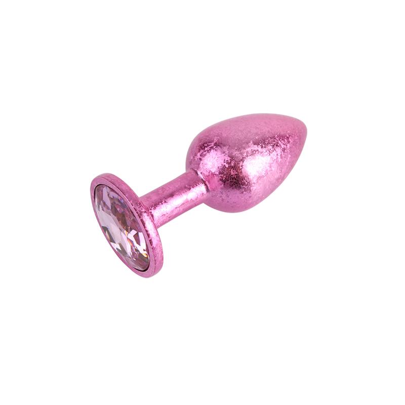 CHISA - NEBULA PINK GEM BUTT PLUG SIZE S