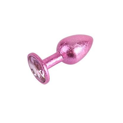 CHISA - NEBULA PINK GEM BUTT PLUG SIZE S