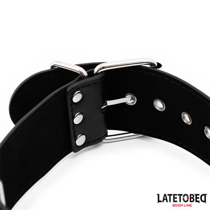 LATETOBED BDSM LINE - NECK AND WRIST CUFF
