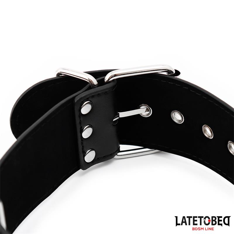 LATETOBED BDSM LINE - NECK AND WRIST CUFF