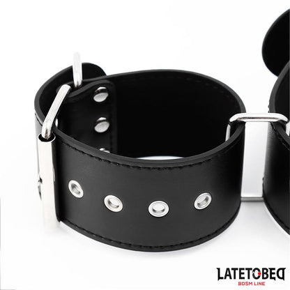 LATETOBED BDSM LINE - NECK AND WRIST CUFF