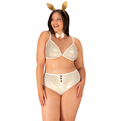 OBSESSIVE - NEO GOLDES 2 PIECES SET SIZE 2XL/3XL