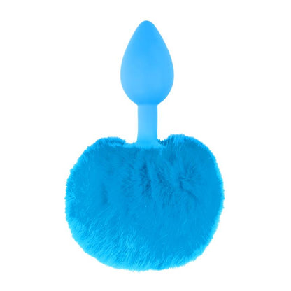 NEON - BUTT PLUG BUNNY TAIL BLUE