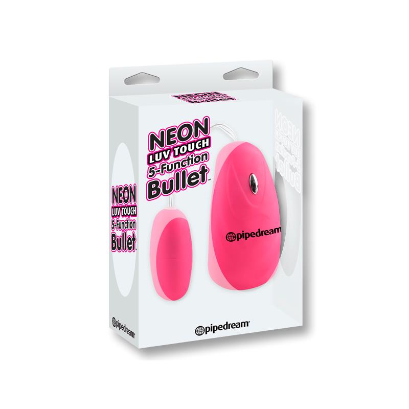 NEON - LUV TOUCH 5-FUNCTION BULLET PINK