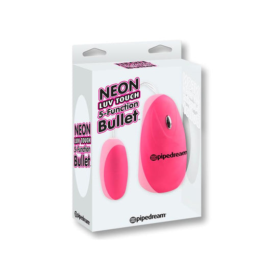 NEON - LUV TOUCH 5-FUNCTION BULLET PINK