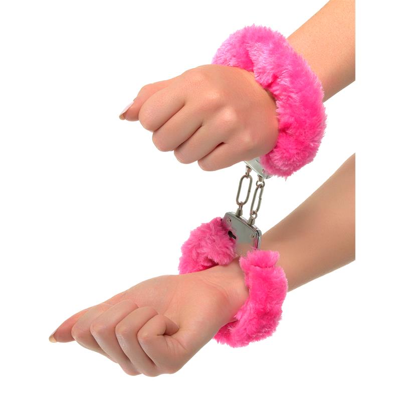 NEON - NEON FURRY CUFFS PINK
