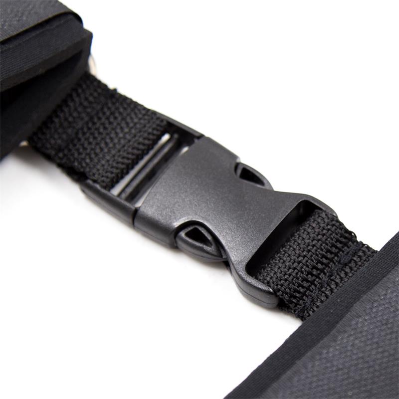 LATETOBED BDSM LINE - NEOPRENE ANKLE CUFFS WITH VELCRO BLACK