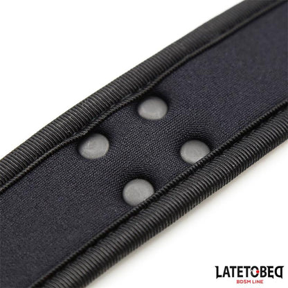 LATETOBED BDSM LINE - NEOPRENE COLLAR ADJUSTABLE