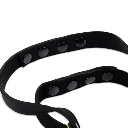 A-GUSTO - NEOPRENE PUPPY FACE MASK YELLOW
