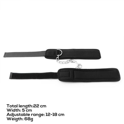 LATETOBED BDSM LINE - NEOPRENE VELCRO HANDCUFFS