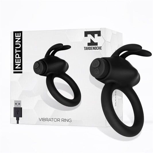 TARDENOCHE - NEPTUNE VIBRATING RING SILICONE RECHARGABLE USB