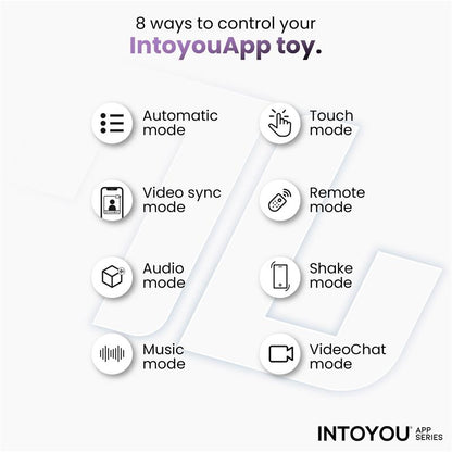 INTOYOU APP SERIES - NEXEGG MOTION VIBRATING EGG WITH THRUSTING APP LILAC/PISTACHIO