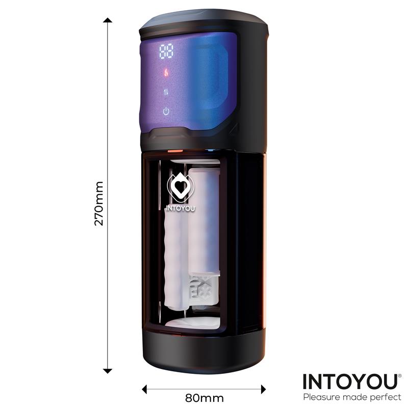 INTOYOU - NEXTOR ADVANCED AUTOMATIC MASTURBATOR WITH RUBBING AND HEAT FUNCTION