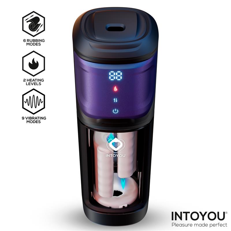 INTOYOU - NEXTOR ADVANCED AUTOMATIC MASTURBATOR WITH RUBBING AND HEAT FUNCTION