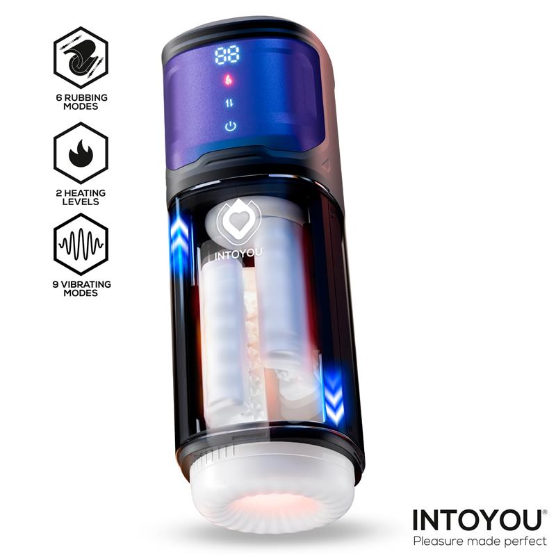 INTOYOU - NEXTOR ADVANCED AUTOMATIC MASTURBATOR WITH RUBBING AND HEAT FUNCTION