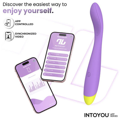 INTOYOU APP SERIES - NEYA G-SPOT VIBRATOR WITH APP PURPLE