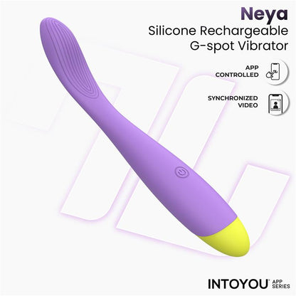 INTOYOU APP SERIES - NEYA G-SPOT VIBRATOR WITH APP PURPLE