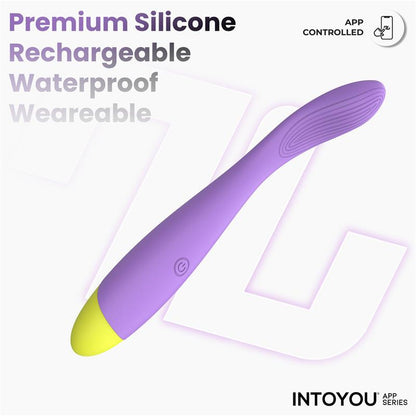 INTOYOU APP SERIES - NEYA G-SPOT VIBRATOR WITH APP PURPLE