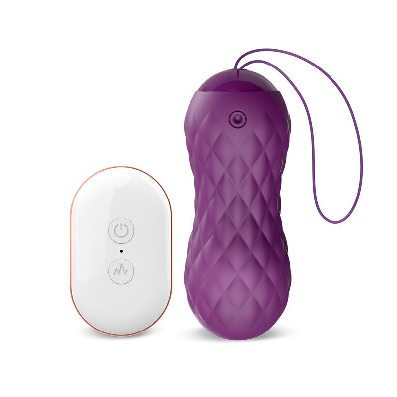 LATETOBED - NIMA VIBRATING AND WAVING EGG REMOTE CONTROL USB SILICONE