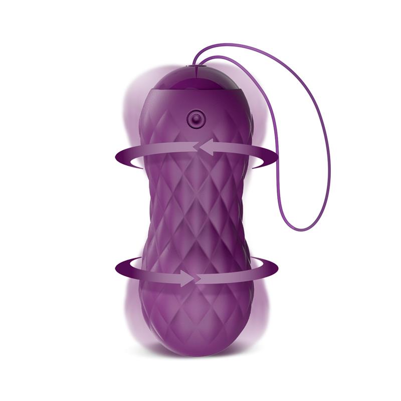 LATETOBED - NIMA VIBRATING AND WAVING EGG REMOTE CONTROL USB SILICONE