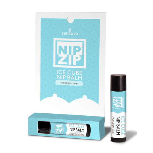 SENSUVA - NIP ZIP REFRESHING BLAM FOR NIPPLES UNISEX CHOCOLATE MINT 4 GR