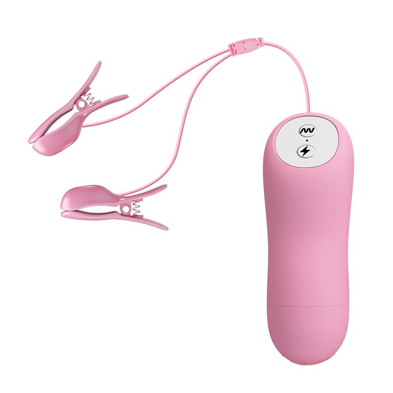 BAILE - NIPLE CLAMPS WITH VIBRATION AND ELECTRO SHOCK