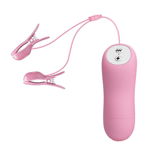 BAILE - NIPLE CLAMPS WITH VIBRATION AND ELECTRO SHOCK