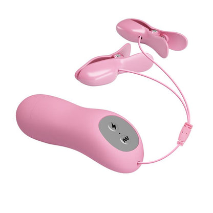 BAILE - NIPLE CLAMPS WITH VIBRATION AND ELECTRO SHOCK