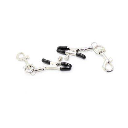 LATETOBED BDSM LINE - NIPPEL CLAMP WITH HOOK METAL