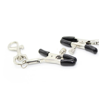 LATETOBED BDSM LINE - NIPPEL CLAMP WITH HOOK METAL