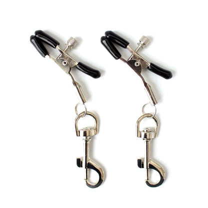 LATETOBED BDSM LINE - NIPPEL CLAMP WITH HOOK METAL