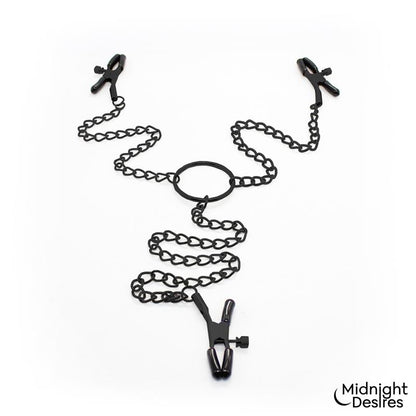 MIDNIGHT DESIRES - NIPPLE AND CLITORAL CLAMPS