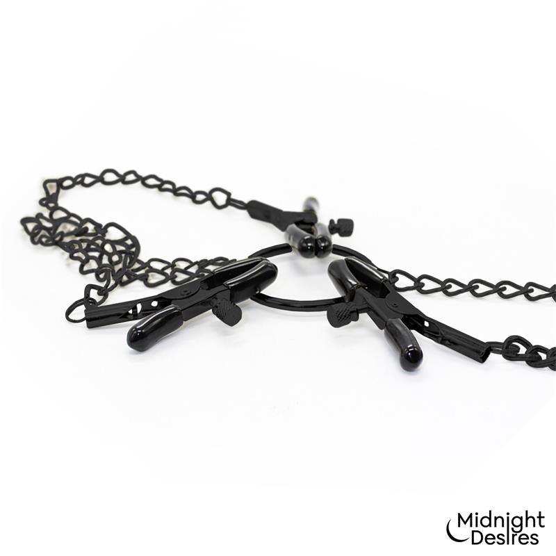 MIDNIGHT DESIRES - NIPPLE AND CLITORAL CLAMPS