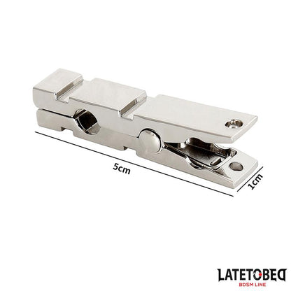 LATETOBED BDSM LINE - NIPPLE CLAMP ZINC