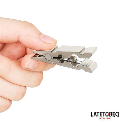 LATETOBED BDSM LINE - NIPPLE CLAMP ZINC