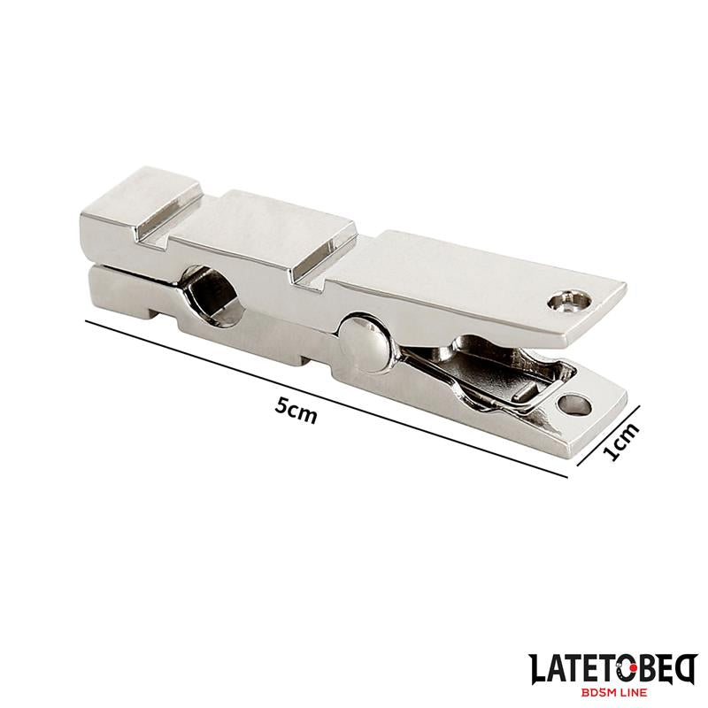 LATETOBED BDSM LINE - NIPPLE CLAMP ZINC
