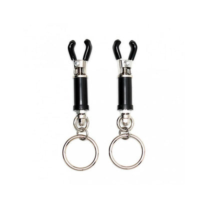 BONDAGE PLAY - NIPPLE CLAMPS-ADJUSTABLE