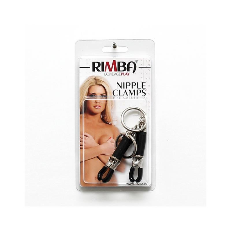 BONDAGE PLAY - NIPPLE CLAMPS-ADJUSTABLE