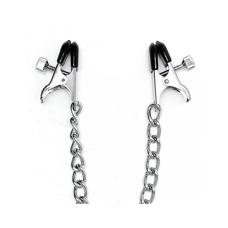 BONDAGE PLAY - NIPPLE CLAMPS, M-ADJUSTABLE