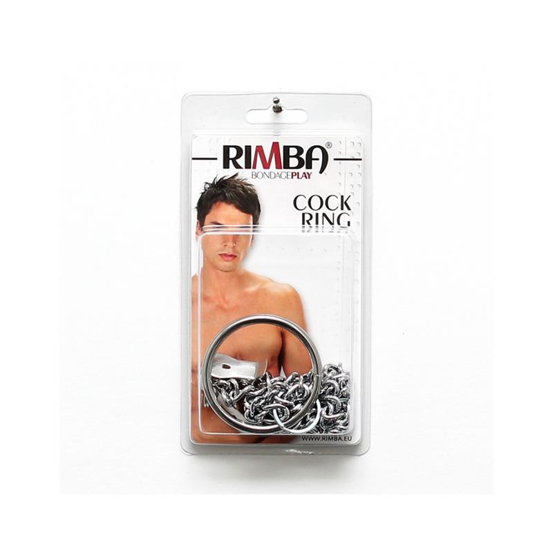 BONDAGE PLAY - NIPPLE CLAMPS TO PENIS RING