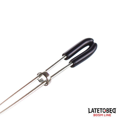 LATETOBED BDSM LINE - NIPPLE CLAMPS WITH GLASS BEADS
