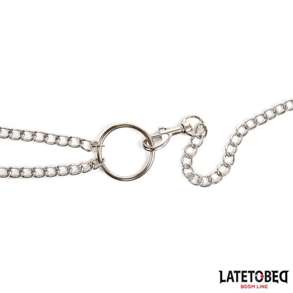 LATETOBED BDSM LINE - NIPPLE CLAMPS WITH PENIS RING