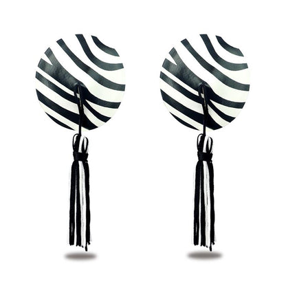 LOVETOY - NIPPLE COVERS REUSABLE ZEBRA