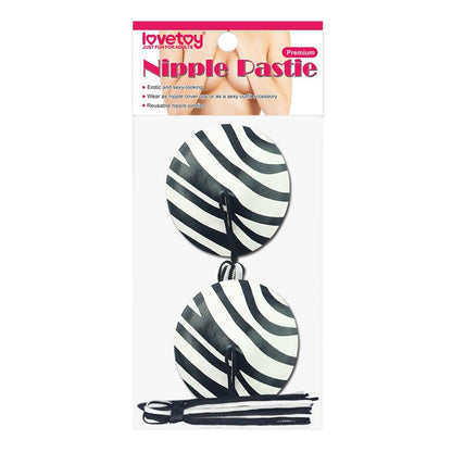 LOVETOY - NIPPLE COVERS REUSABLE ZEBRA