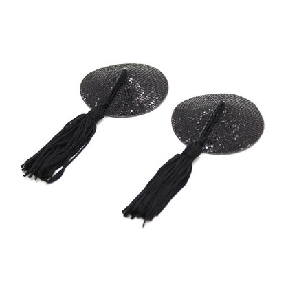 LATETOBED BDSM LINE - NIPPLE COVERS SELF-ADHESIVE BLACK