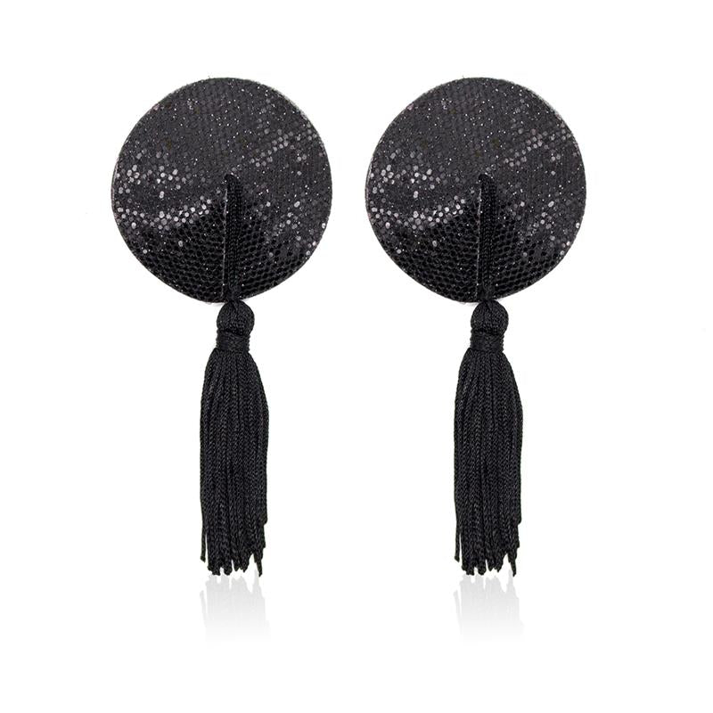 LATETOBED BDSM LINE - NIPPLE COVERS SELF-ADHESIVE BLACK